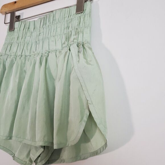 Free People Movement The Way Home Shorts Small Green Mint Athletic Sporty Gym - Picture 4 of 16
